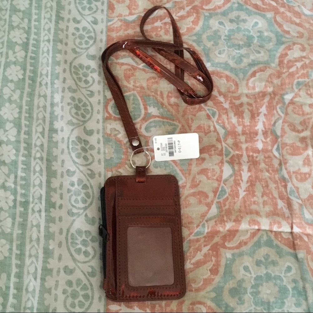 Victoria's Secret PINK Hologram ID Wallet Lanyard - Picture 2 of 3